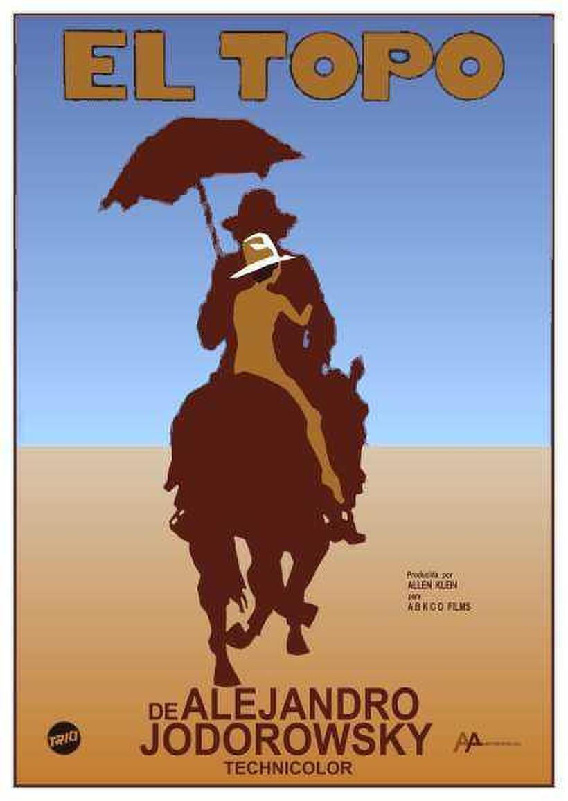 Poster art for "El Topo/The Holy Mountain"