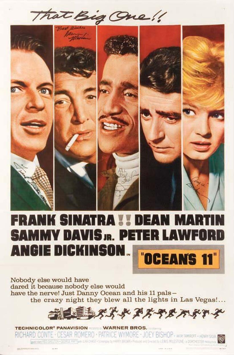 Poster art for "Oceans 11"