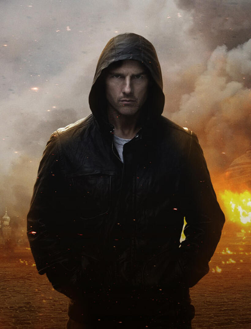 Tom Cruise in "Mission: Impossible - Ghost Protocol."