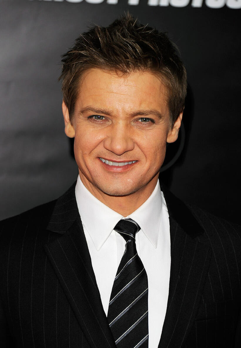 Jeremy Renner at the New York premiere of "Mission: Impossible - Ghost Protocol."