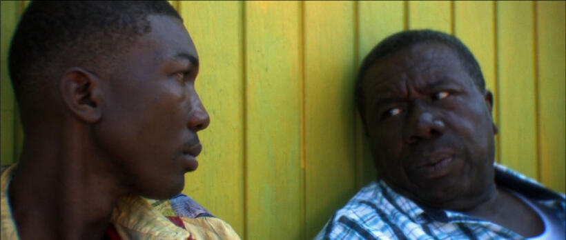 A scene in "Out the Gate."