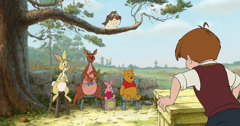 A scene from "Winnie The Pooh."