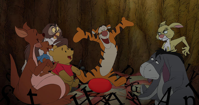 A scene from "Winnie The Pooh."