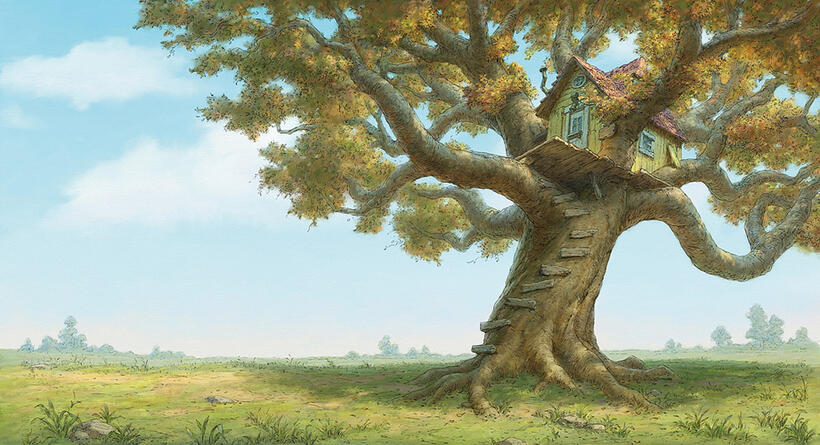 A scene from "Winnie The Pooh."
