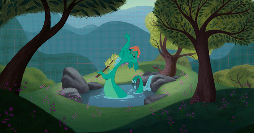 Nessie in "Winnie The Pooh."
