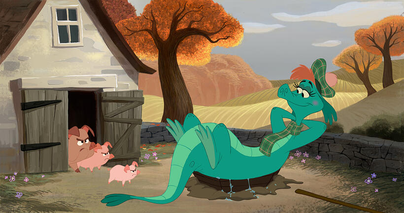 Nessie in "Winnie The Pooh."