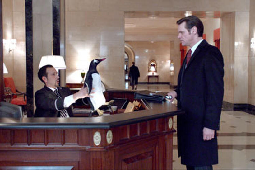 A scene from "Mr. Popper's Penguins."