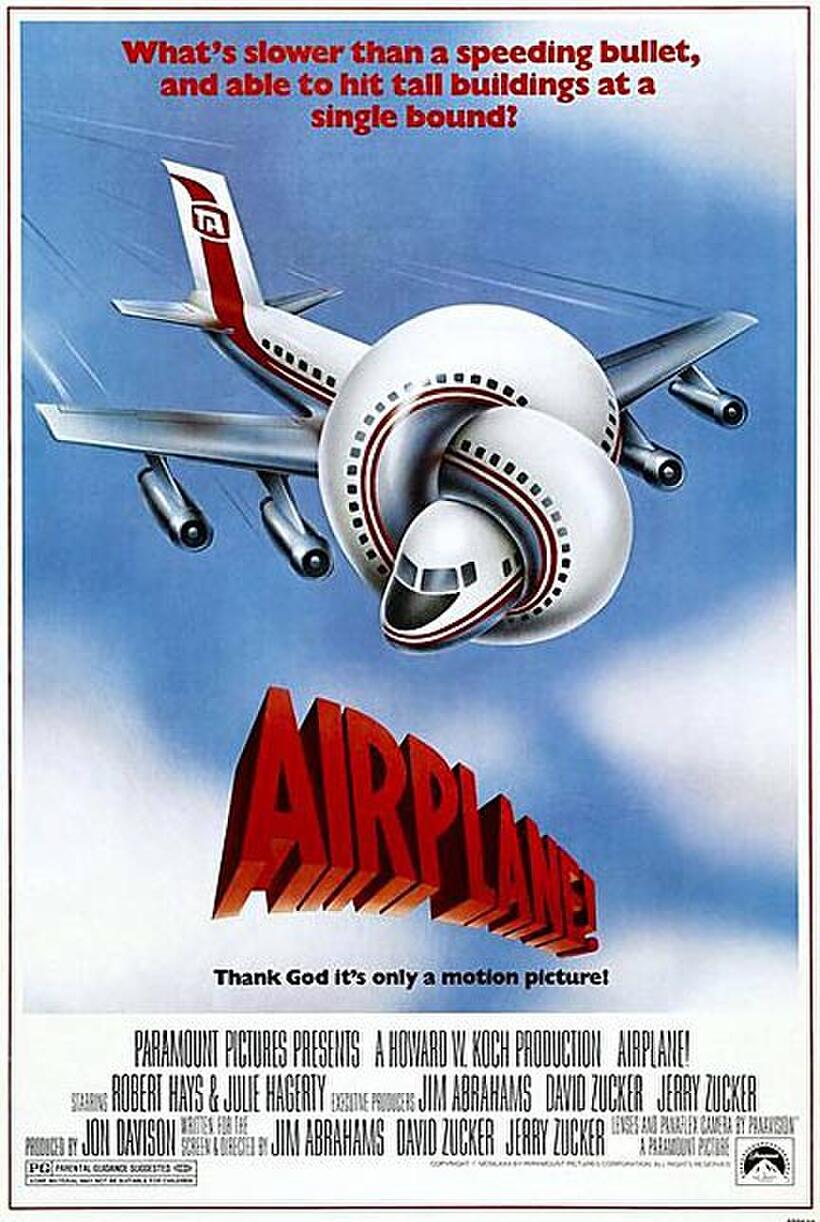 Poster art for "Airplane."