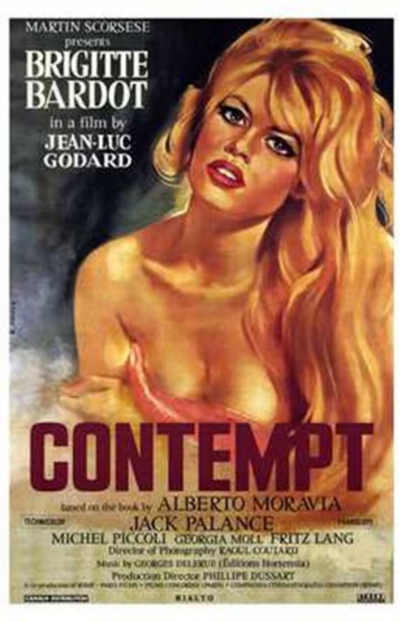 Poster art for "Contempt."