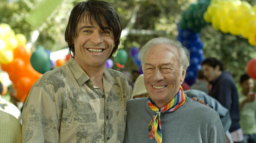 Goran Visnjic and Christopher Plummer in "Beginners."