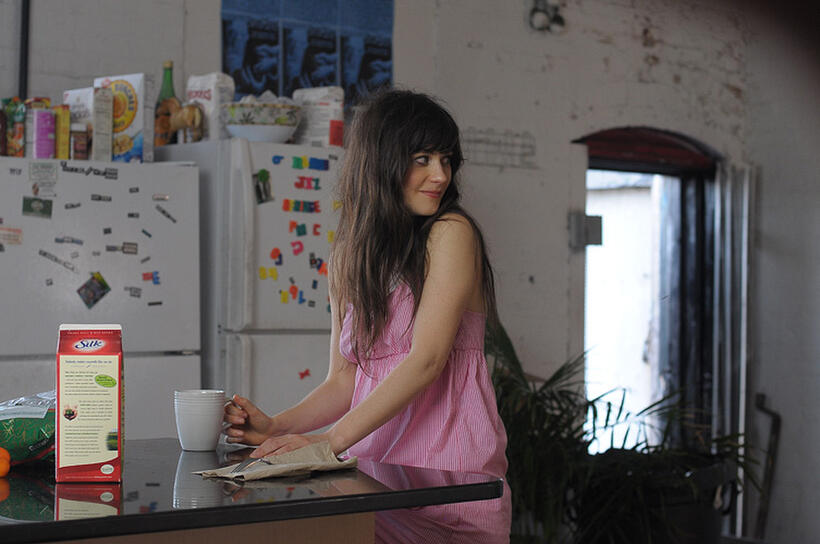 Zooey Deschanel as Natalie in "Our Idiot Brother."