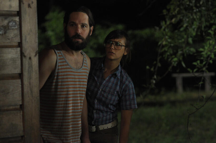 Paul Rudd as Ned and Rashida Jones as Cindy in "Our Idiot Brother."