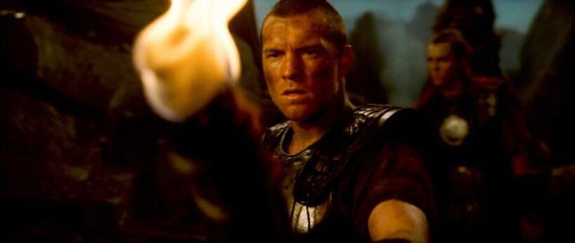 Sam Worthington as Perseus in "Clash of the Titans."