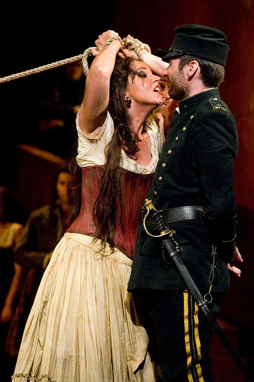 A scene from "Carmen 3D."