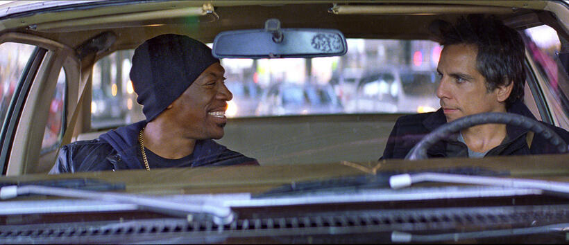 Eddie Murphy and Ben Stiller in "Tower Heist."