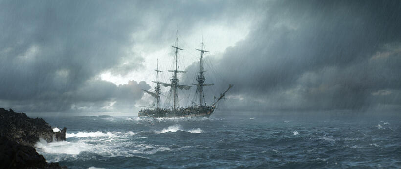 A scene from "Pirates Of The Caribbean: On Stranger Tides."