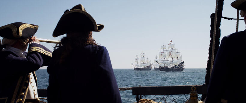 Geoffrey Rush as Captain Barbossa in "Pirates Of The Caribbean: On Stranger Tides."