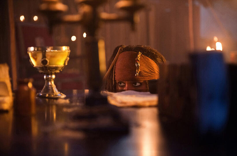 Johnny Depp as Captain Jack Sparrow in "Pirates of the Caribbean: On Stranger Tides."