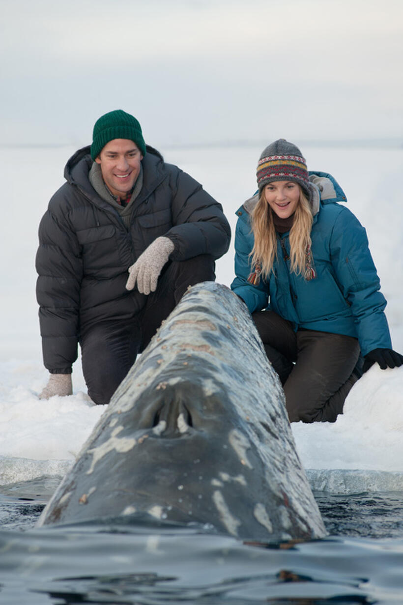 John Krasinski and Drew Barrymore in "Big Miracle."