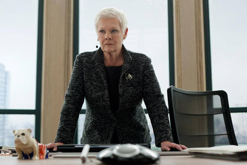 Judi Dench in "Skyfall."
