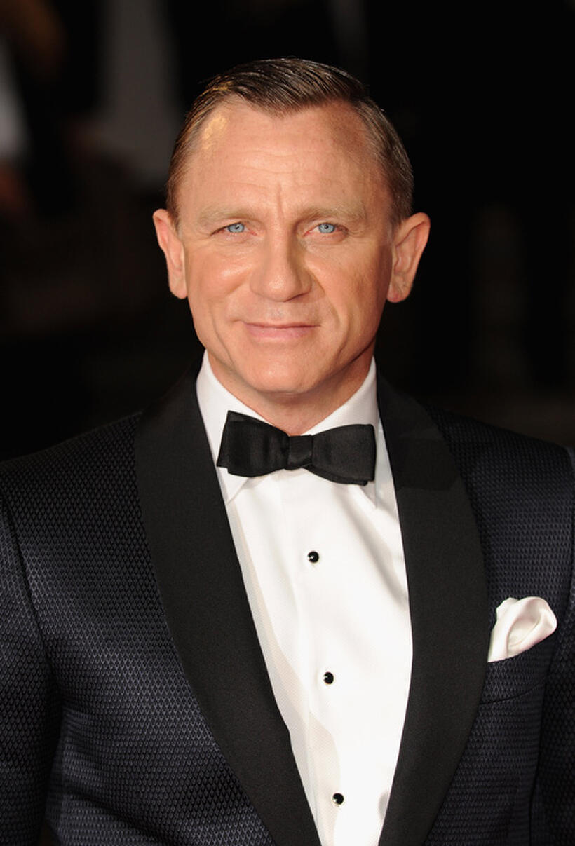 Daniel Craig at the Royal world premiere of "Skyfall" in London.