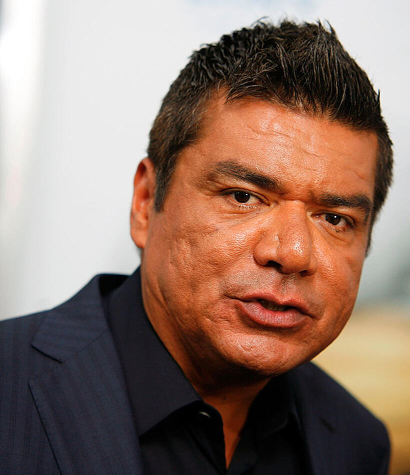 George Lopez at the world premiere of "The Smurfs."