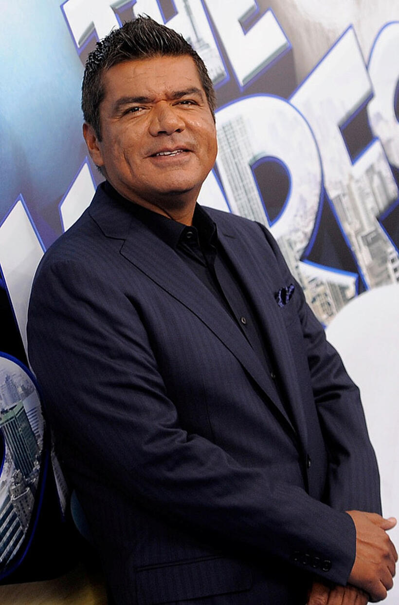 George Lopez at the world premiere of "The Smurfs."