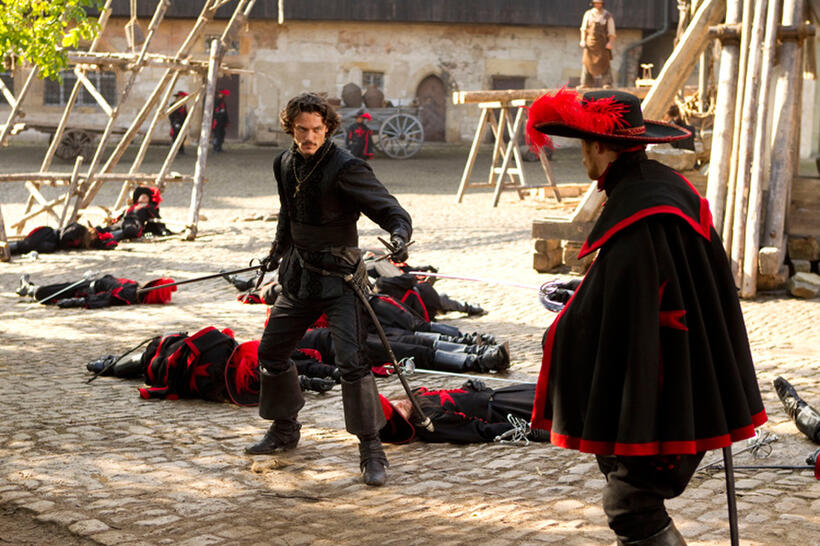 Luke Evans in "The Three Musketeers."
