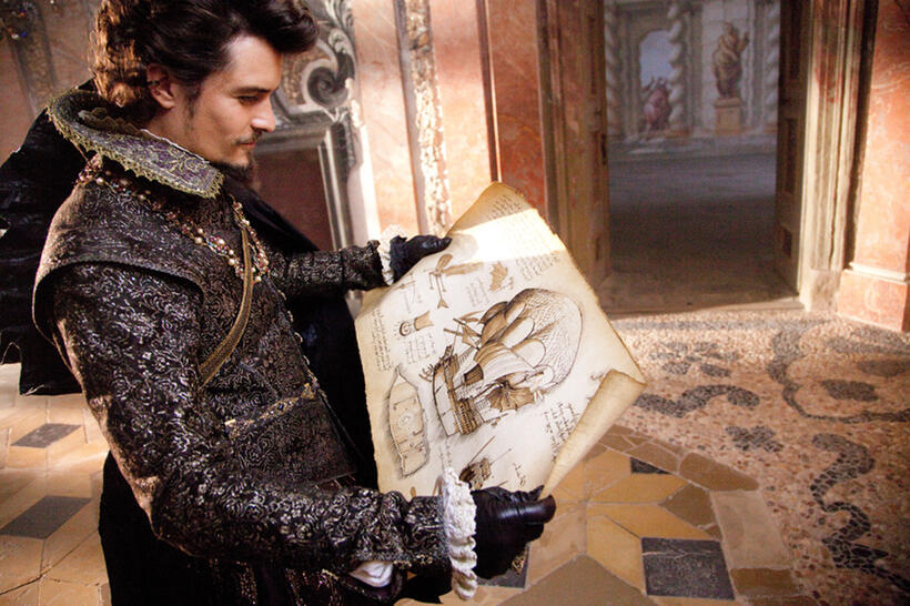 Orlando Bloom in "The Three Musketeers."