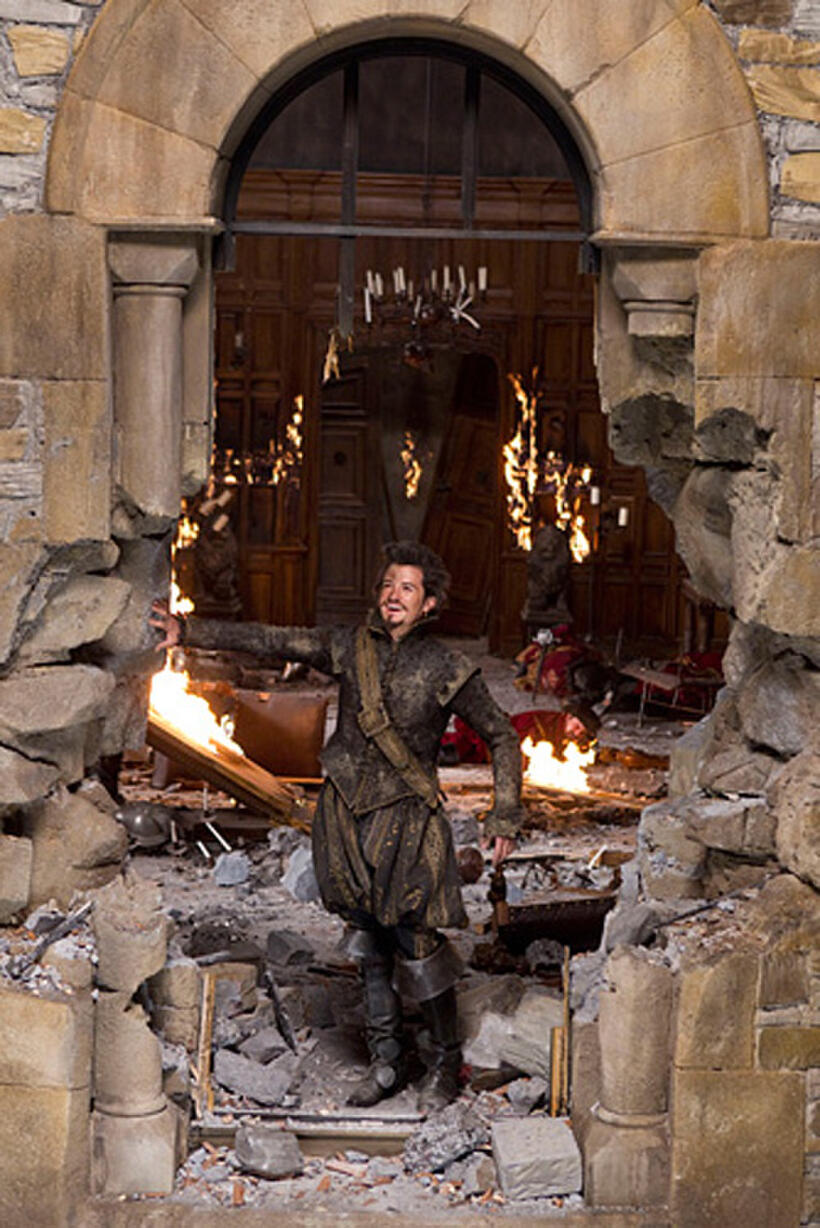 Orlando Bloom as Duke of Buckingham in "The Three Musketeers."