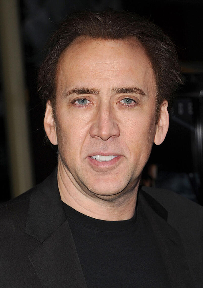 Nicolas Cage at the California premiere of "Drive Angry."
