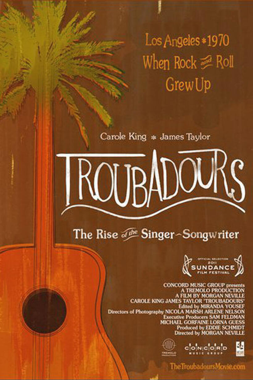 Poster art for "Troubadors."