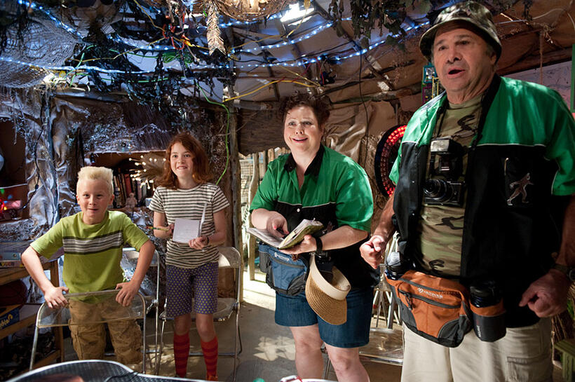 Jordana Beatty, Parris Mosteller, Sharon Sachs and Robert Costanzo in "Judy Moody and the Not Bummer Summer."