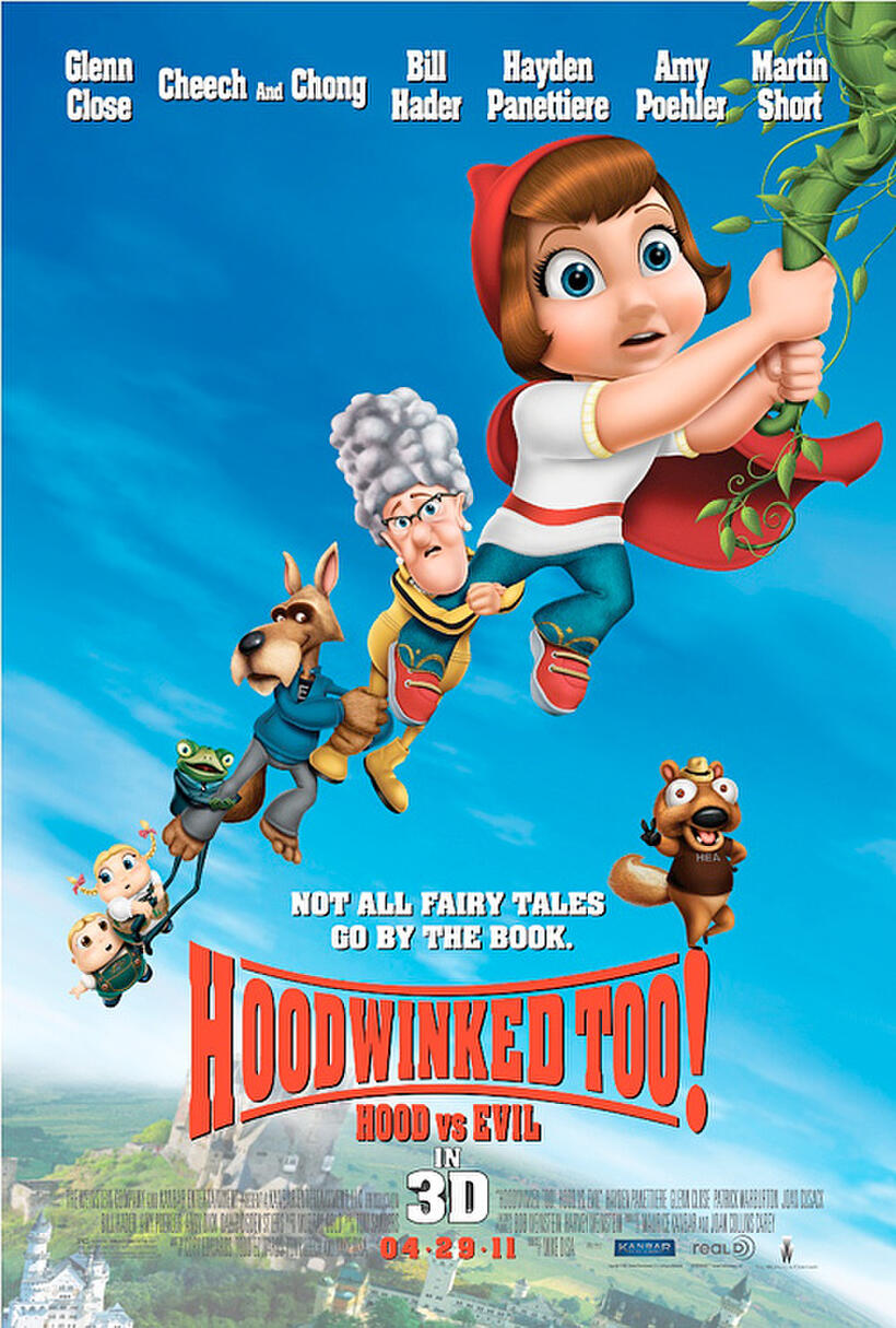 Poster art for "Hoodwinked Too! Hood vs. Evil."