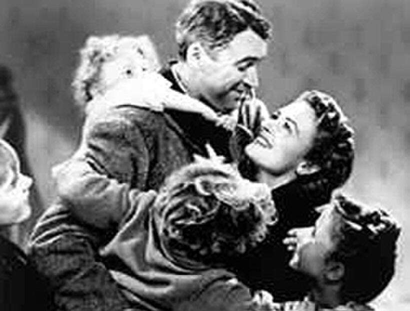 A scene from "It's a Wonderful Life"