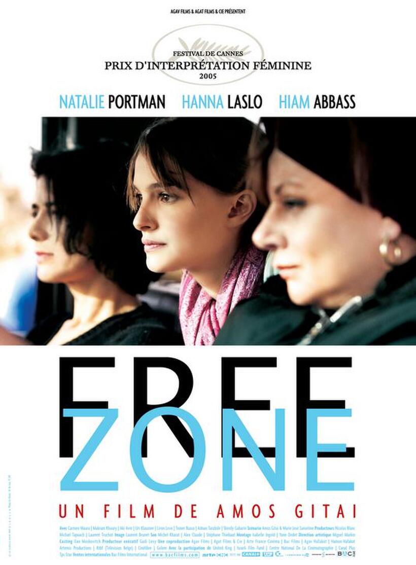 Poster art for "Free Zone."
