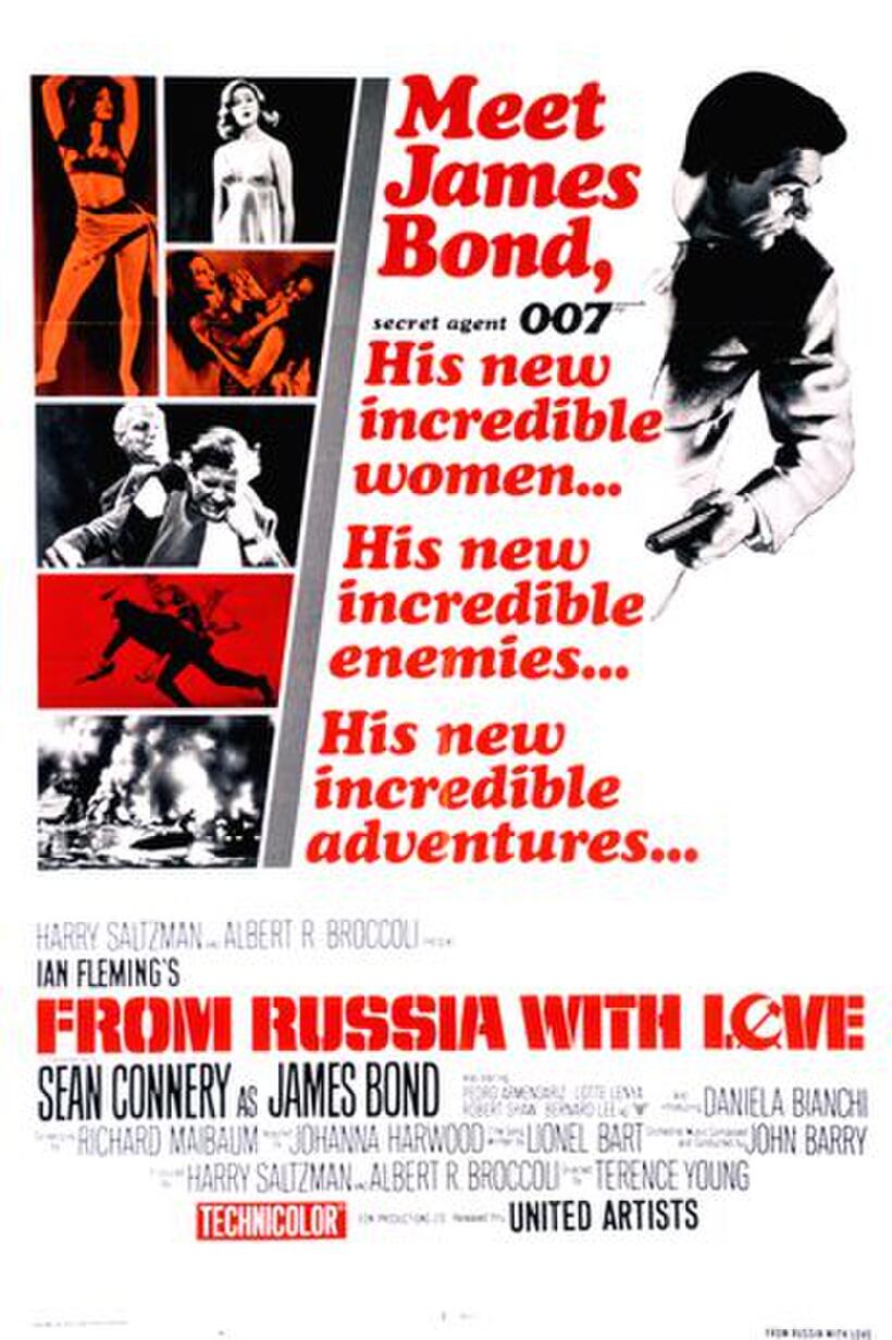 Poster art for "From Russia With Love."
