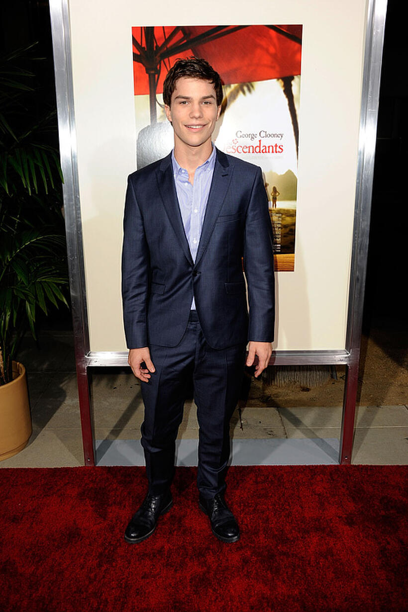 Nick Krause at the California premiere of "The Descendants."