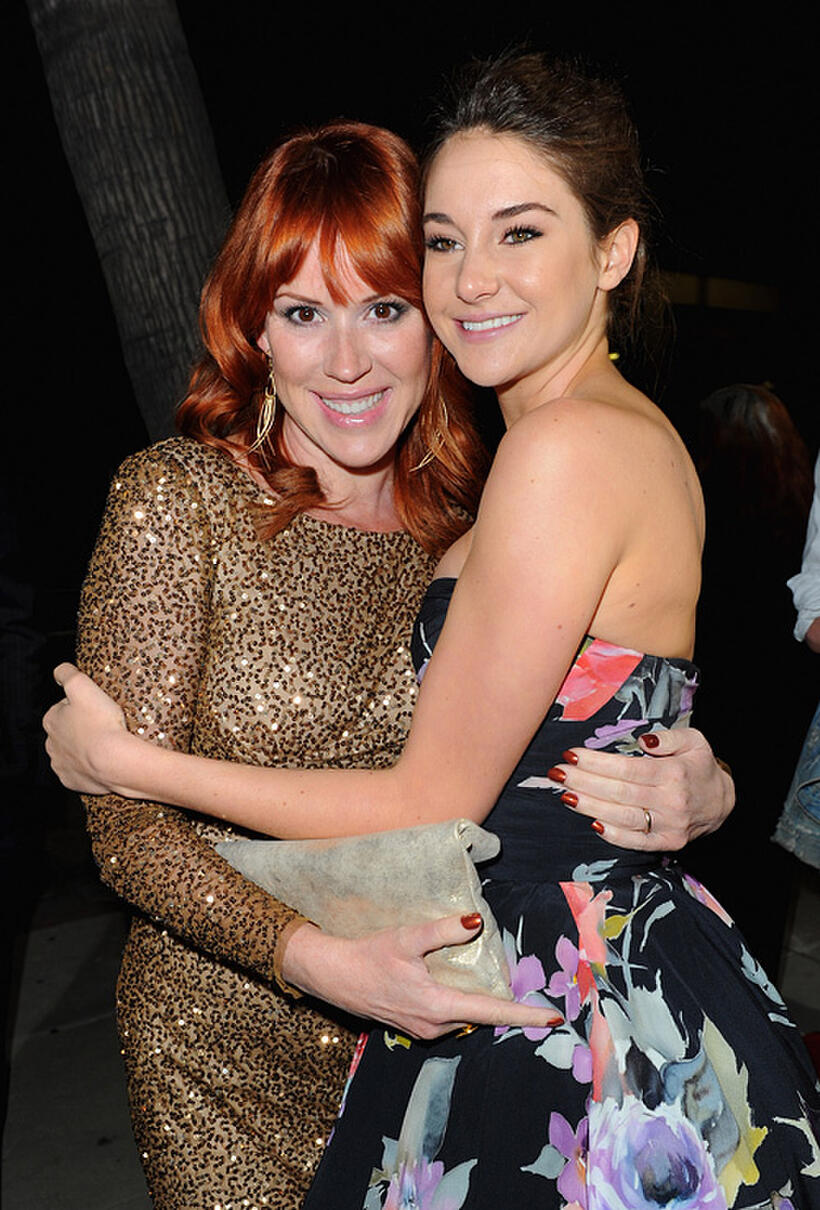 Molly Ringwald and Shailene Woodley at the California premiere of "The Descendants."
