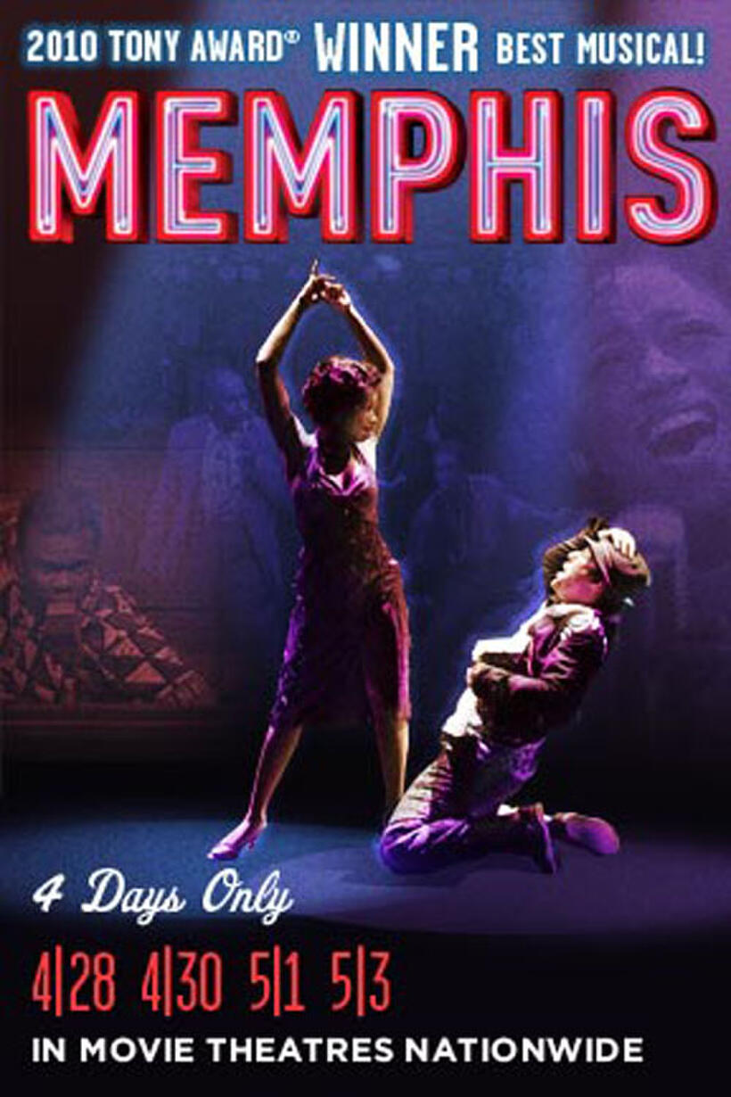 Poster art for "Memphis Broadway Musical."