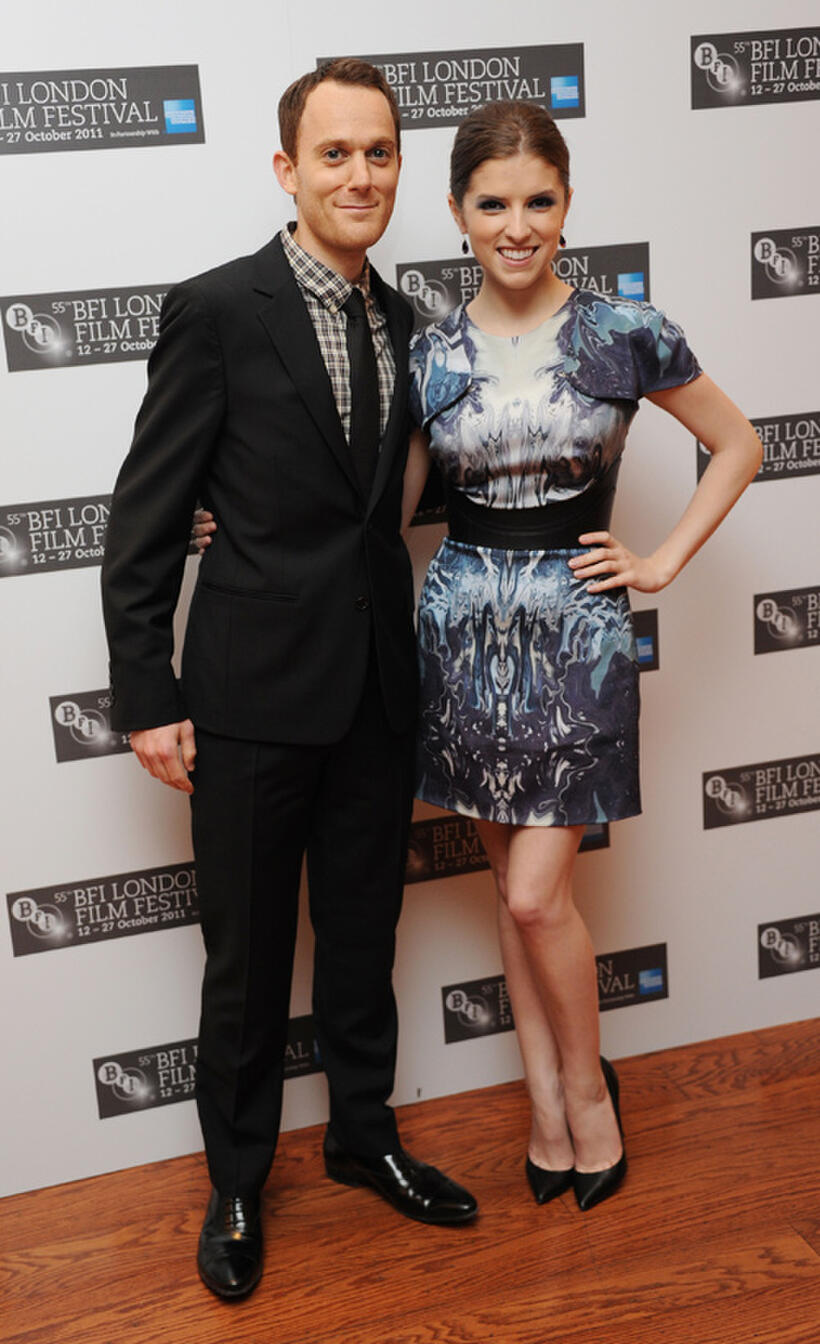 Will Reiser and Anna Kendrick at the premiere of "50/50" during the 55th BFI London Film Festival.