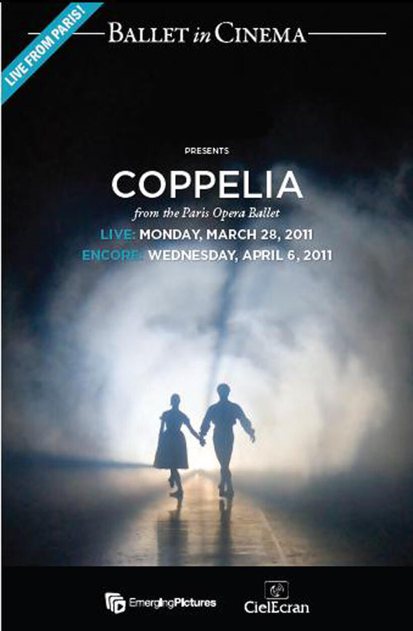 Poster art for "Coppelia (Paris Ballet) - Encore."
