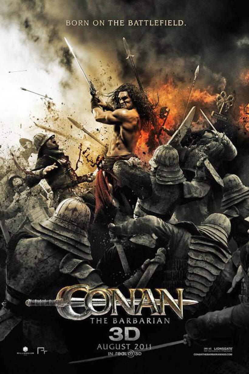 Poster art for "Conan the Barbarian 3D."