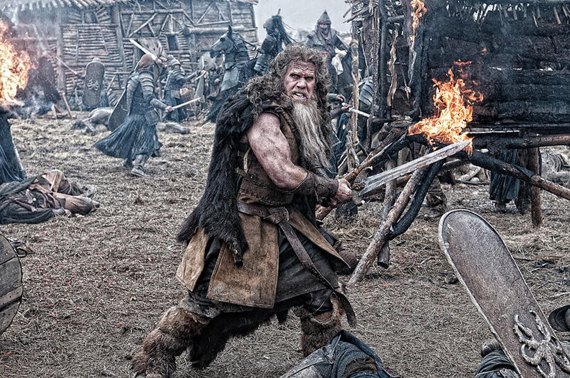 Ron Perlman as Corin in "Conan the Barbarian."