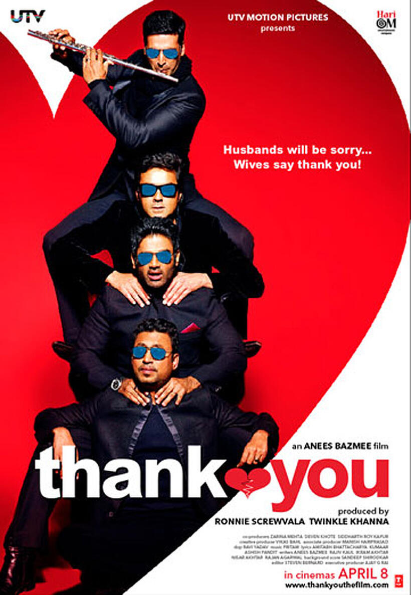 Poster art for "Thank You."