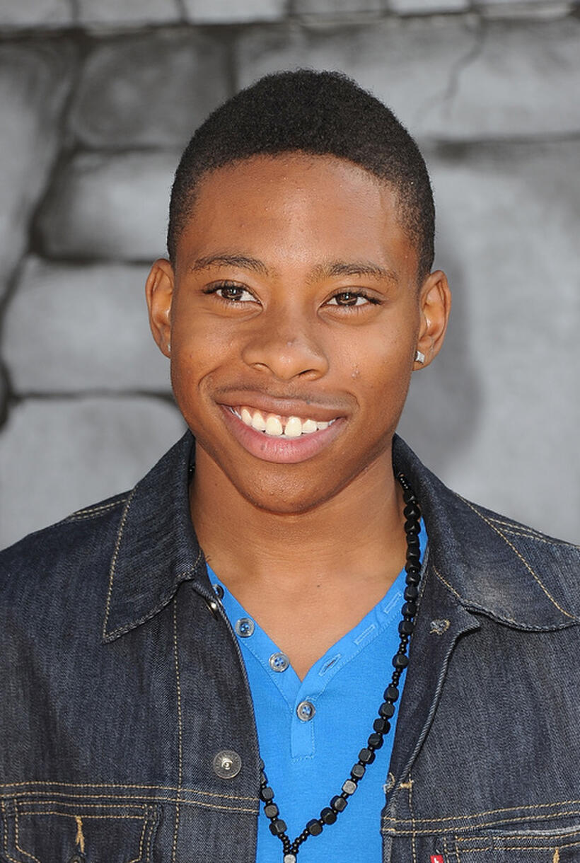 Carlon Jeffery at the California premiere of "Puss in Boots."