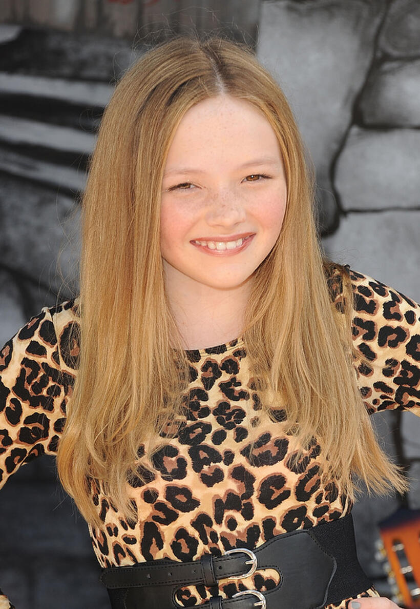 Natalie Alyn Lind at the California premiere of "Puss in Boots."