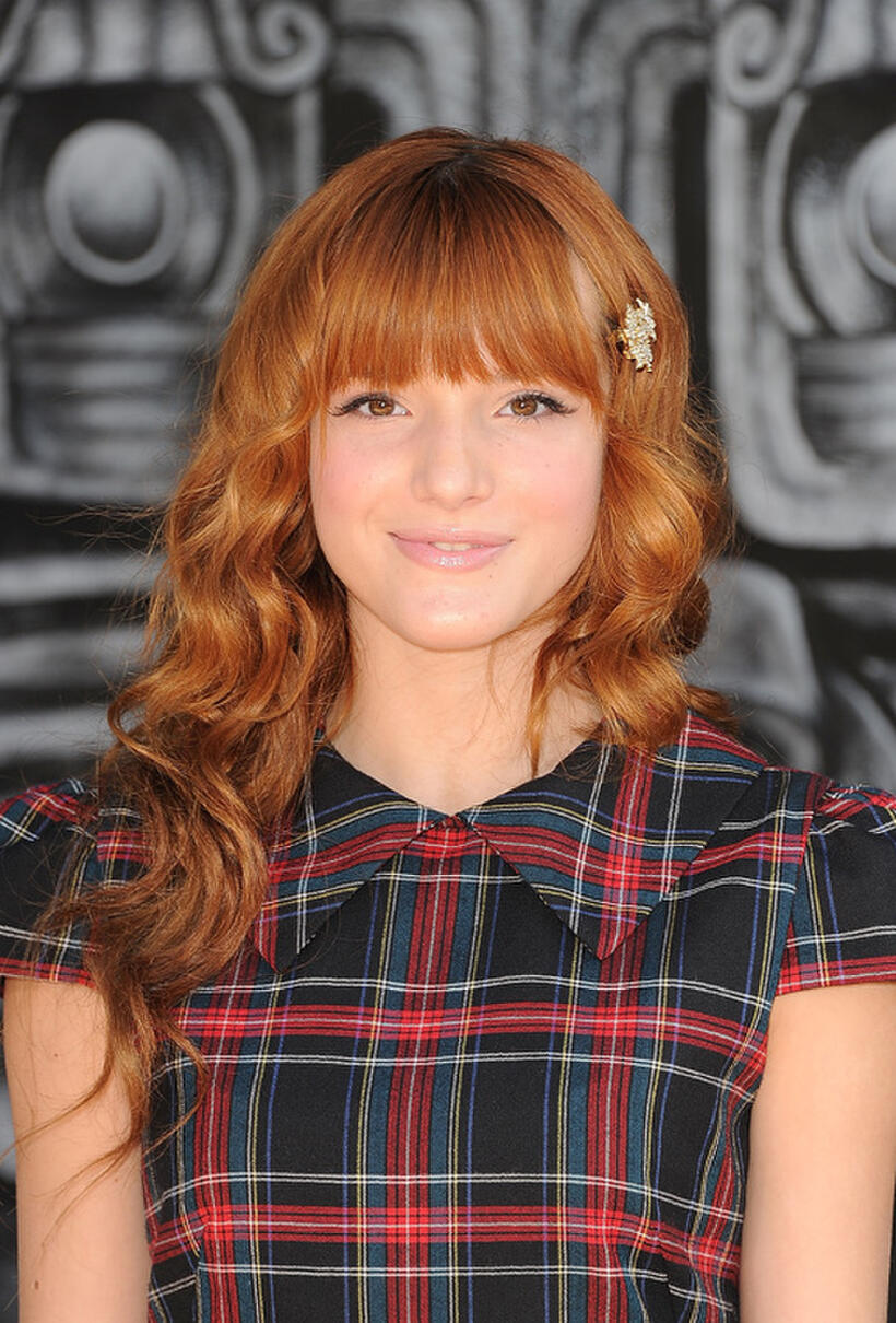 Bella Thorne at the California premiere of "Puss in Boots."
