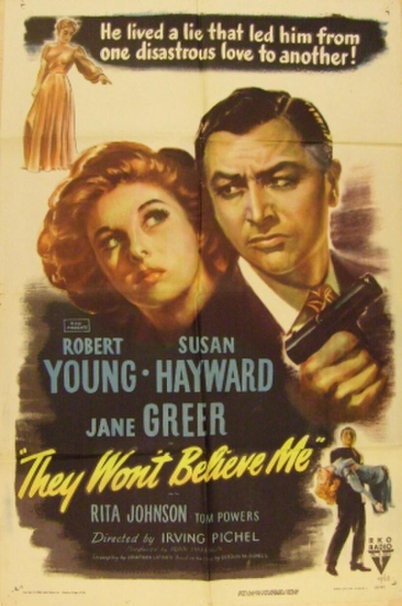 Poster art for "They Won't Believe Me."