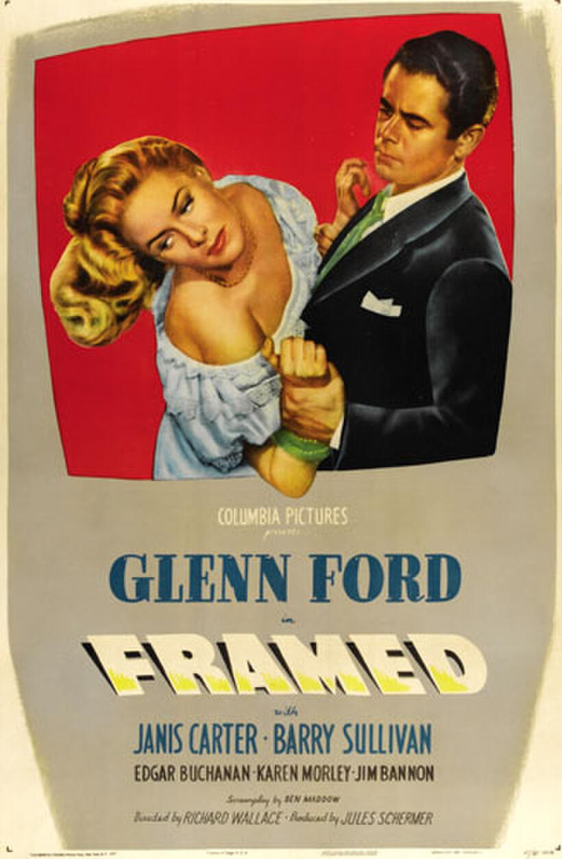 Poster art for "Framed."